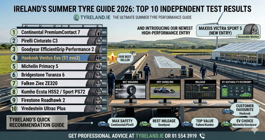 TOP 10 tyre brands recommended by Tyreland